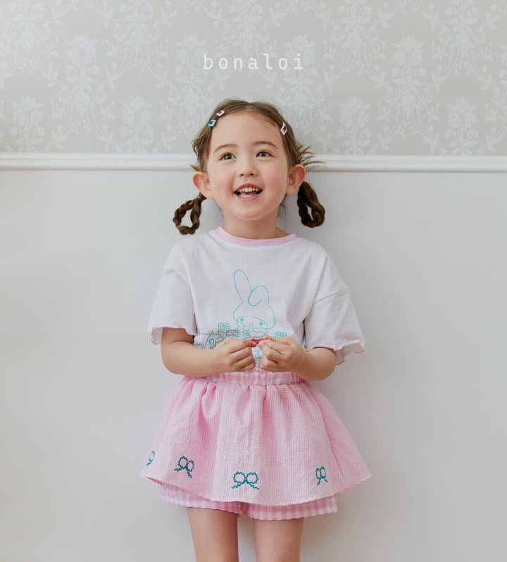 Bonaloi - Korean Children Fashion - #kidzfashiontrend - Mamng Skirt pants - 4