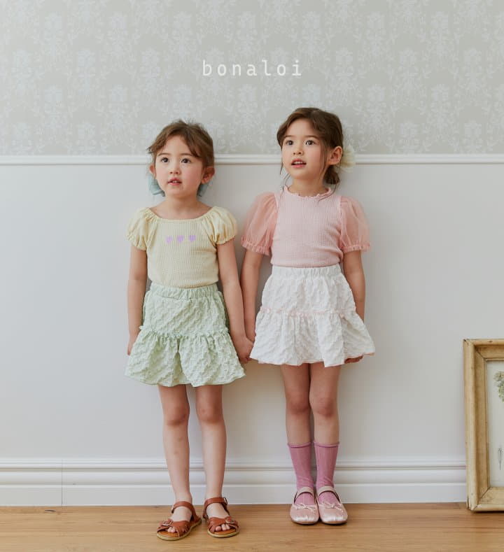 Bonaloi - Korean Children Fashion - #childofig - Melon Skirt - 7