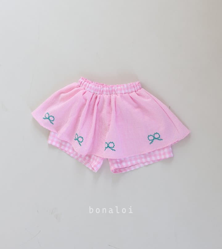 Bonaloi - Korean Children Fashion - #childofig - Mamng Skirt pants - 12