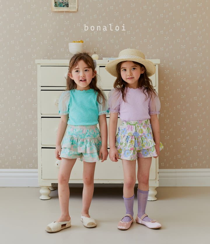 Bonaloi - Korean Children Fashion - #designkidswear - Deeps Cancan Skirt Pants - 2