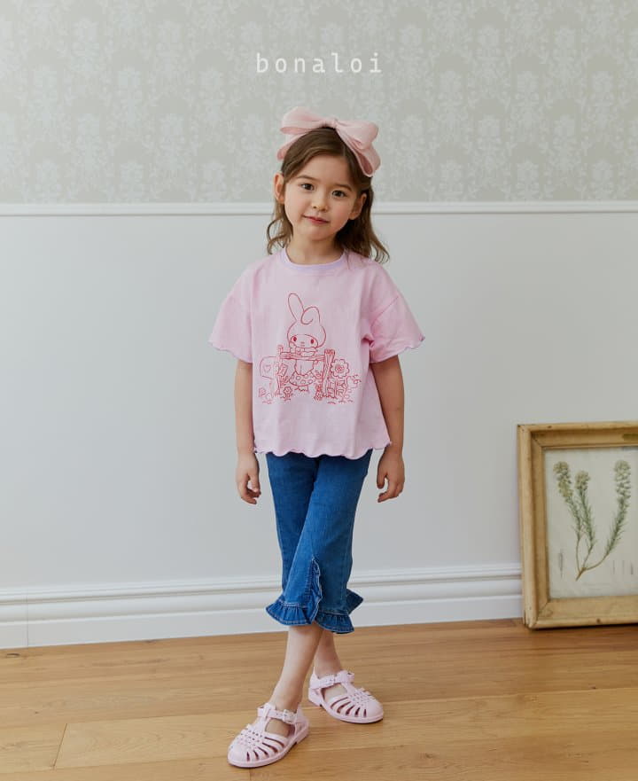 Bonaloi - Korean Children Fashion - #fashionkids - Hi Paint Tee - 9