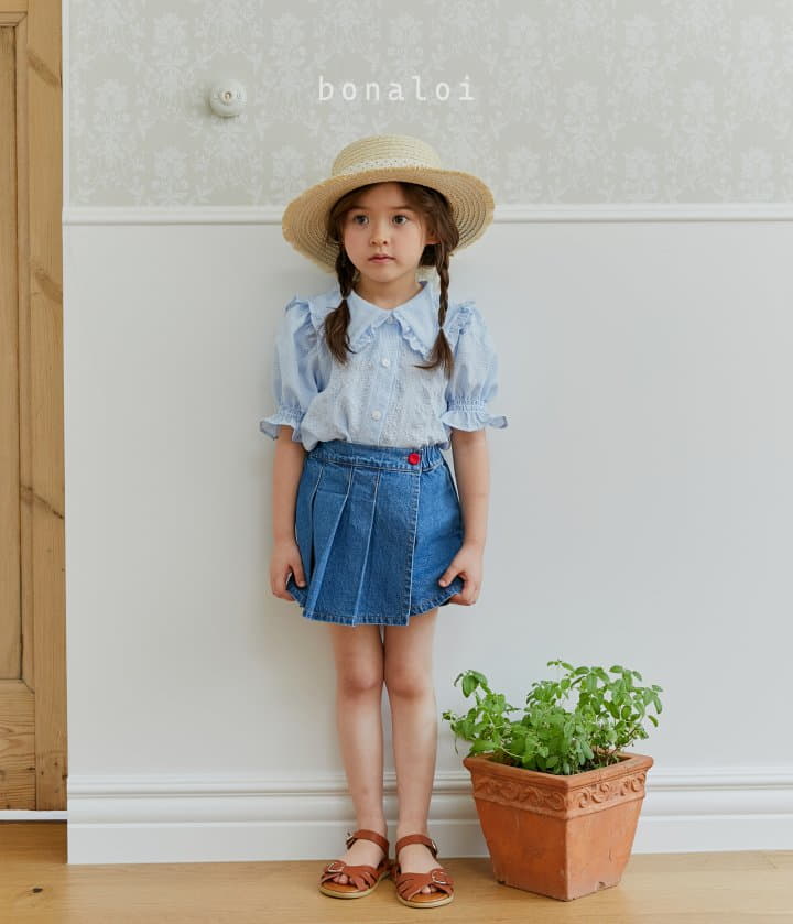 Bonaloi - Korean Children Fashion - #littlefashionista - Sharala Blouse