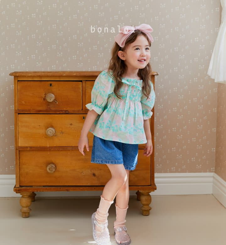 Bonaloi - Korean Children Fashion - #magicofchildhood - Currot Denim Shorts - 8