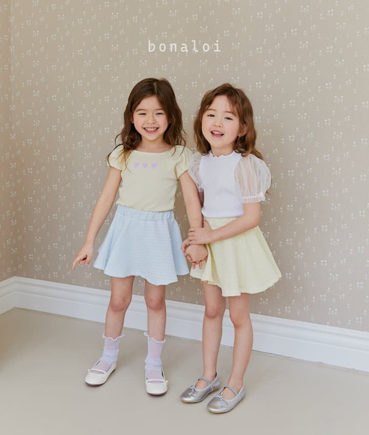 Bonaloi - Korean Children Fashion - #magicofchildhood - Edge Skirt - 6