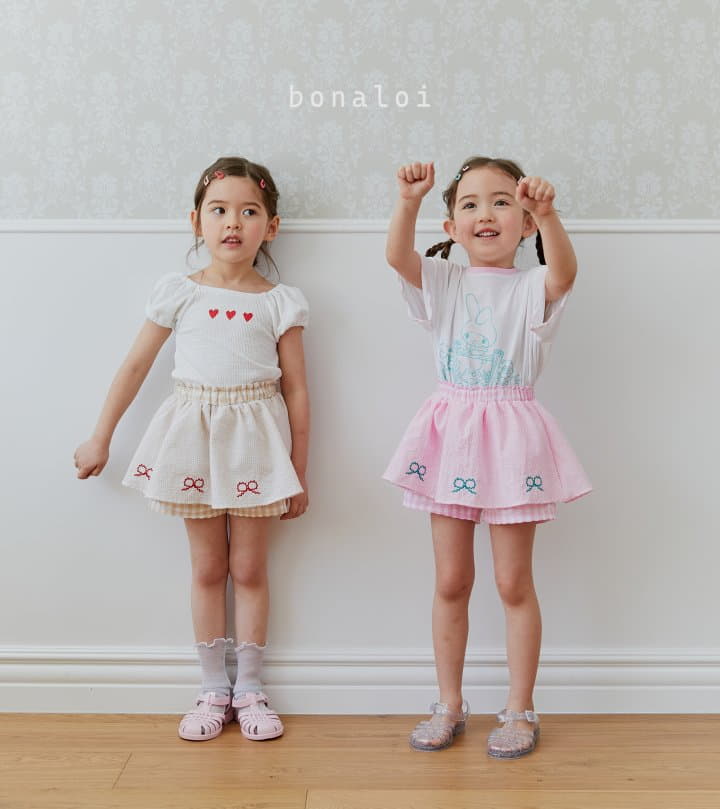 Bonaloi - Korean Children Fashion - #magicofchildhood - Mamng Skirt pants - 6