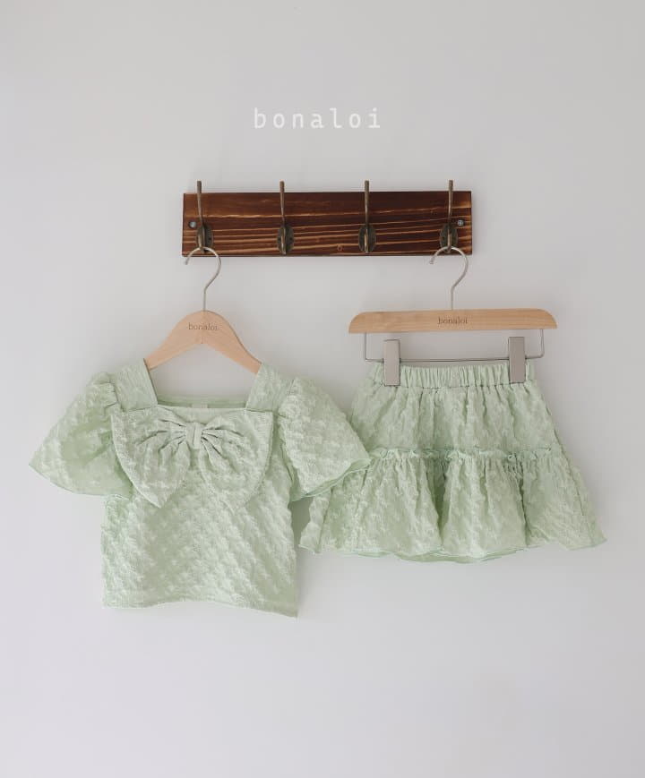 Bonaloi - Korean Children Fashion - #minifashionista - Melon Skirt - 2