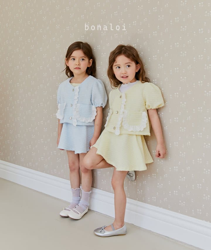 Bonaloi - Korean Children Fashion - #minifashionista - Edge Skirt - 7