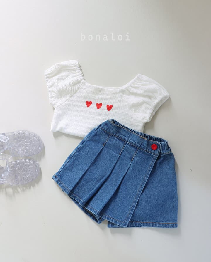 Bonaloi - Korean Children Fashion - #todddlerfashion - Pleats Wrap Skirt Pants - 11