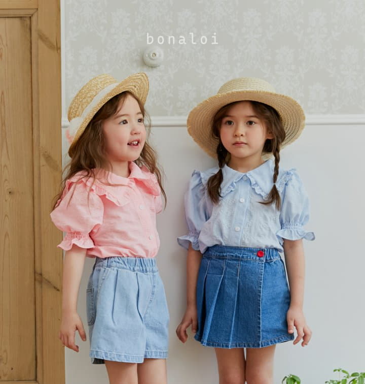 Bonaloi - Korean Children Fashion - #toddlerclothing - Sharala Blouse - 6