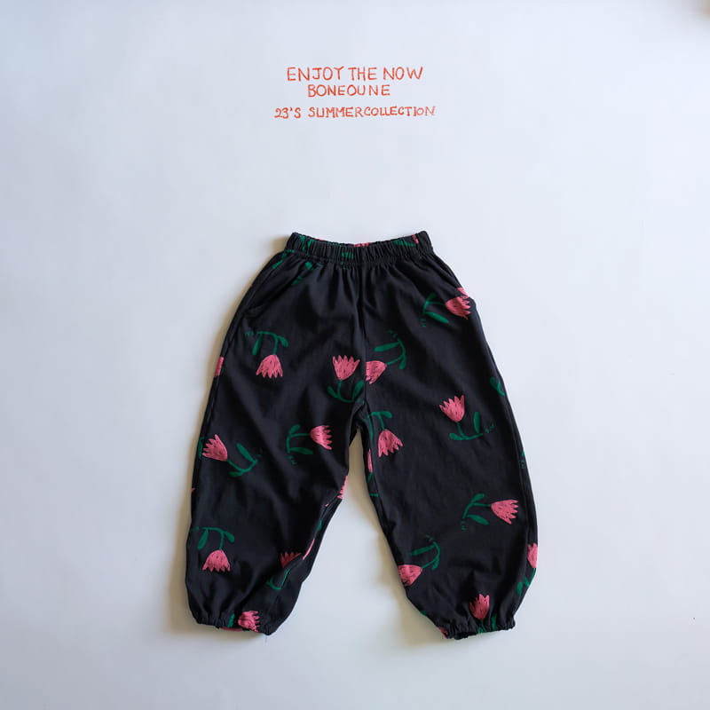 Boneoune - Korean Children Fashion - #designkidswear - Daldal Flower Pants