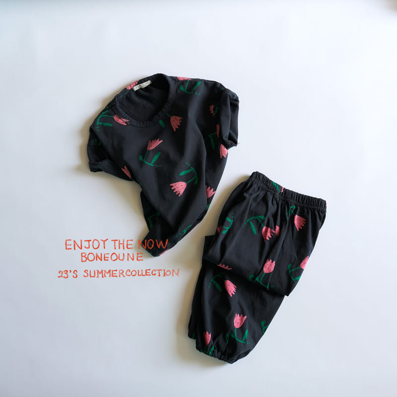 Boneoune - Korean Children Fashion - #kidsstore - Daldal Flower Pants - 5