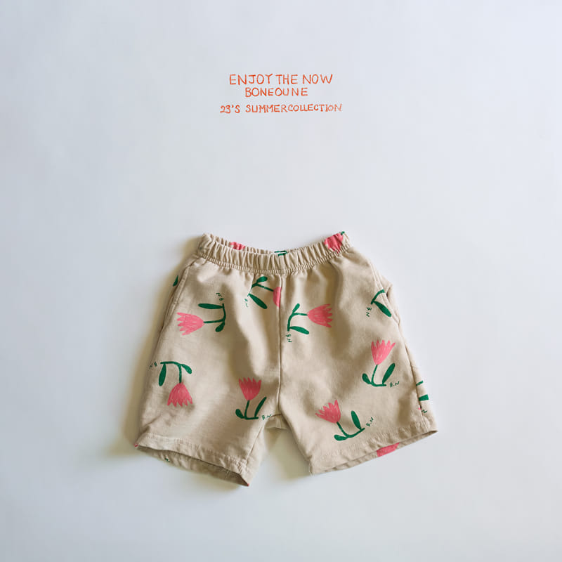 Boneoune - Korean Children Fashion - #littlefashionista - Daldal Flower Pants - 2