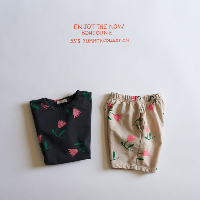 Boneoune - Korean Children Fashion - #magicofchildhood - Daldal Flower Pants - 3