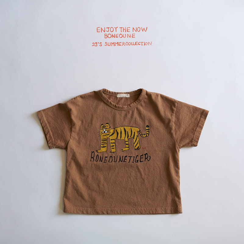 Boneoune - Korean Children Fashion - #magicofchildhood - Bone Yello Tiger Tee