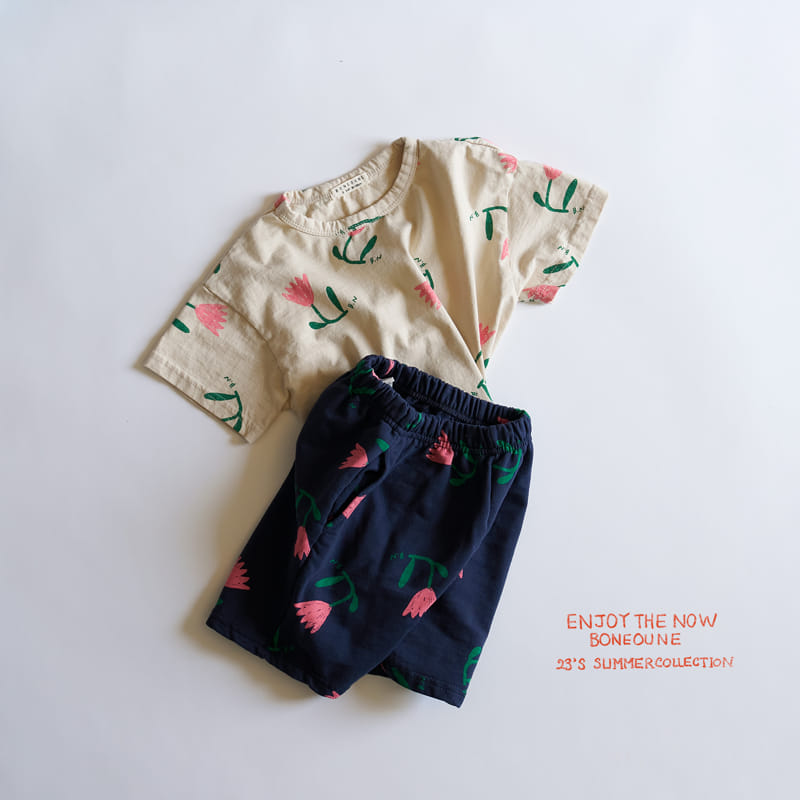 Boneoune - Korean Children Fashion - #magicofchildhood - Daldal Flower Pants - 4