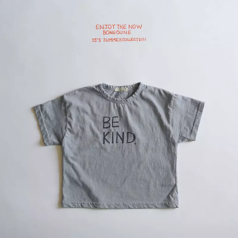 Boneoune - Korean Children Fashion - #prettylittlegirls - Be Kind Tee