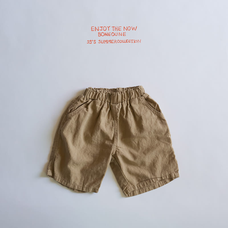 Boneoune - Korean Children Fashion - #todddlerfashion - Linen Pants - 4