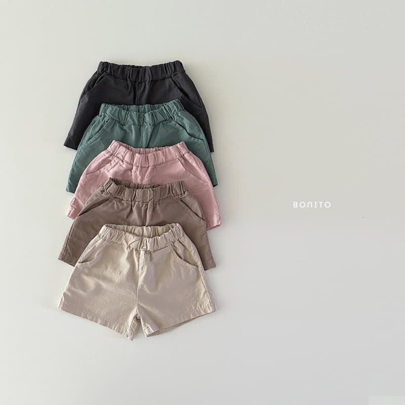 Bonito - Korean Baby Fashion - #babyboutique - Linen Shorts