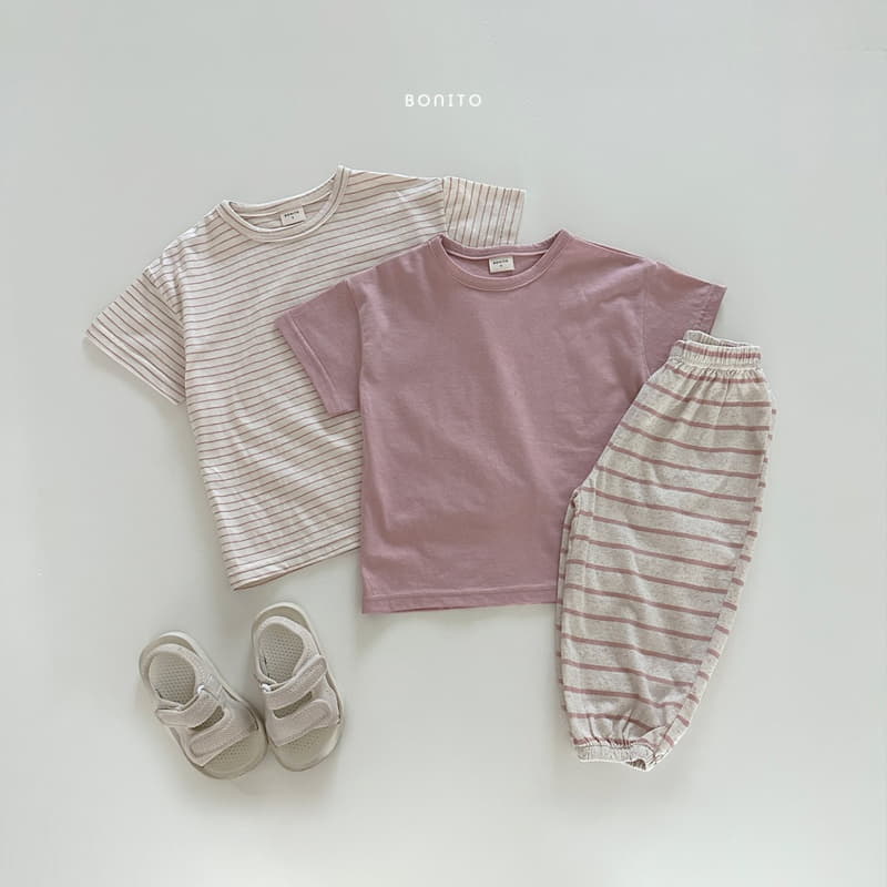 Bonito - Korean Baby Fashion - #babyboutique - 1+1 Base Tee - 12