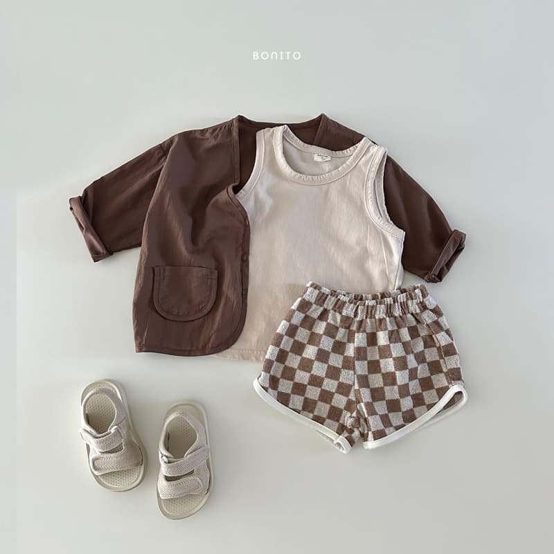 Bonito - Korean Baby Fashion - #babyboutique - Terry Shorts - 7
