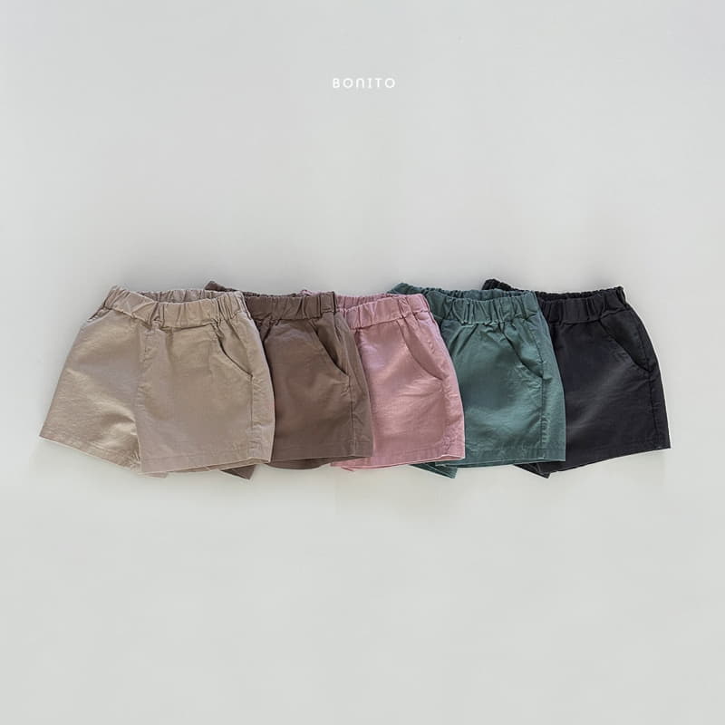 Bonito - Korean Baby Fashion - #babyboutiqueclothing - Linen Shorts - 2