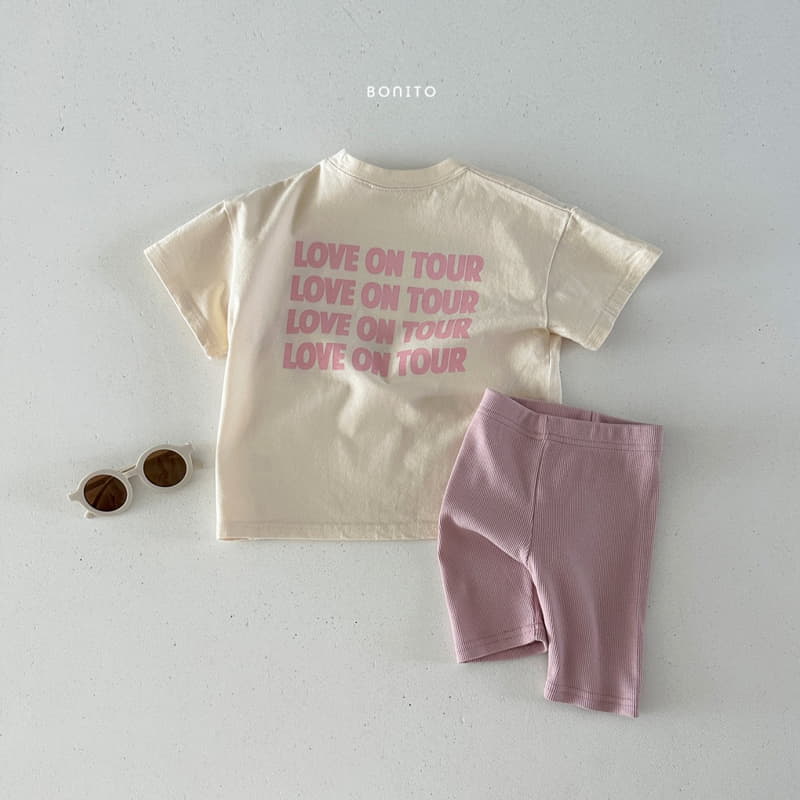 Bonito - Korean Baby Fashion - #babyboutiqueclothing - Love On Tee - 11