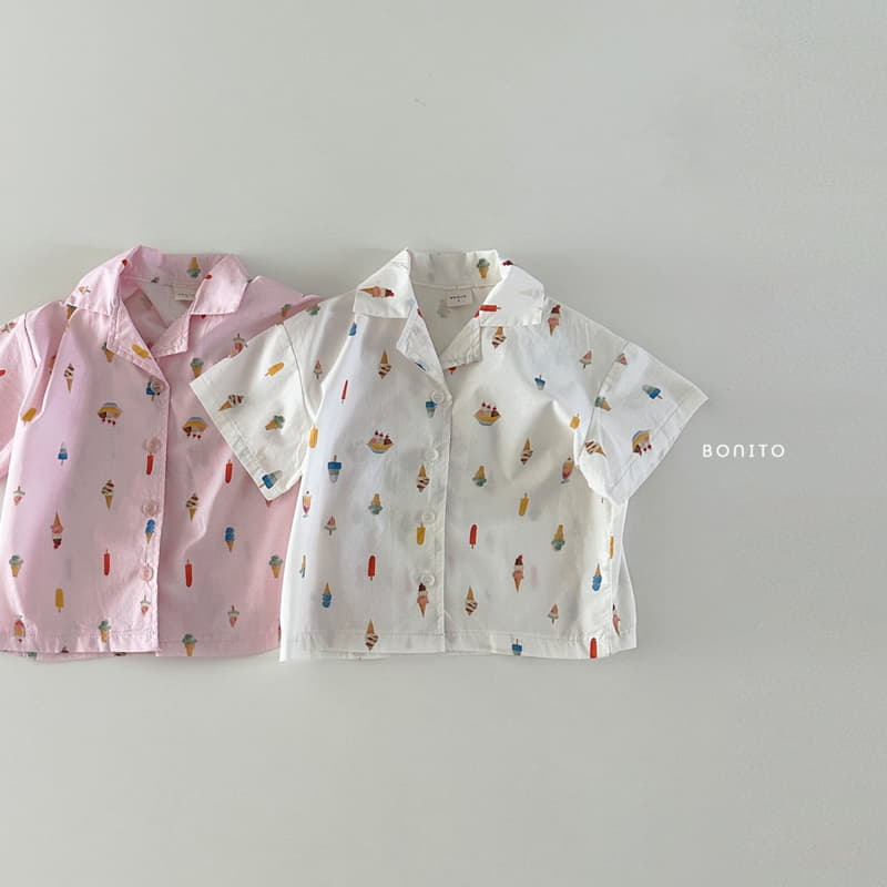 Bonito - Korean Baby Fashion - #babyboutiqueclothing - Ice Cream Shirts