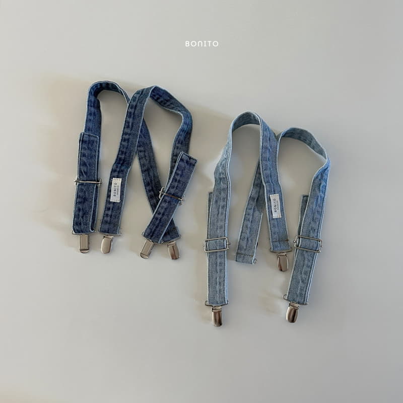 Bonito - Korean Baby Fashion - #babyboutiqueclothing - Denim Suspendar - 2