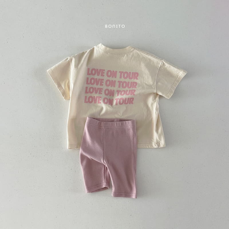 Bonito - Korean Baby Fashion - #babyclothing - Love On Tee - 12