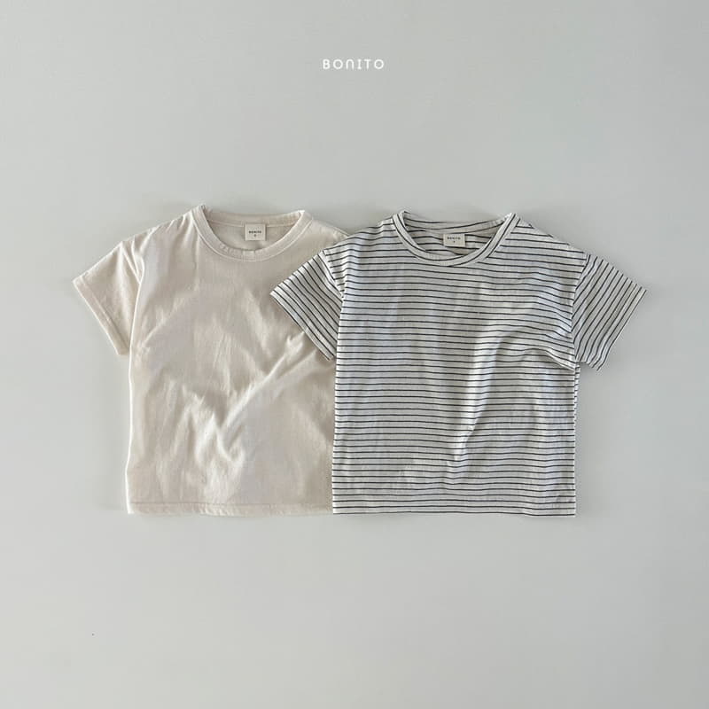 Bonito - Korean Baby Fashion - #babyfever - 1+1 Base Tee - 2