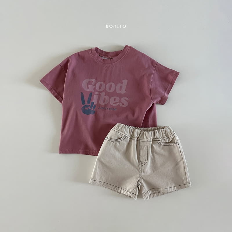 Bonito - Korean Baby Fashion - #babyfever - Good Vibe Tee - 7