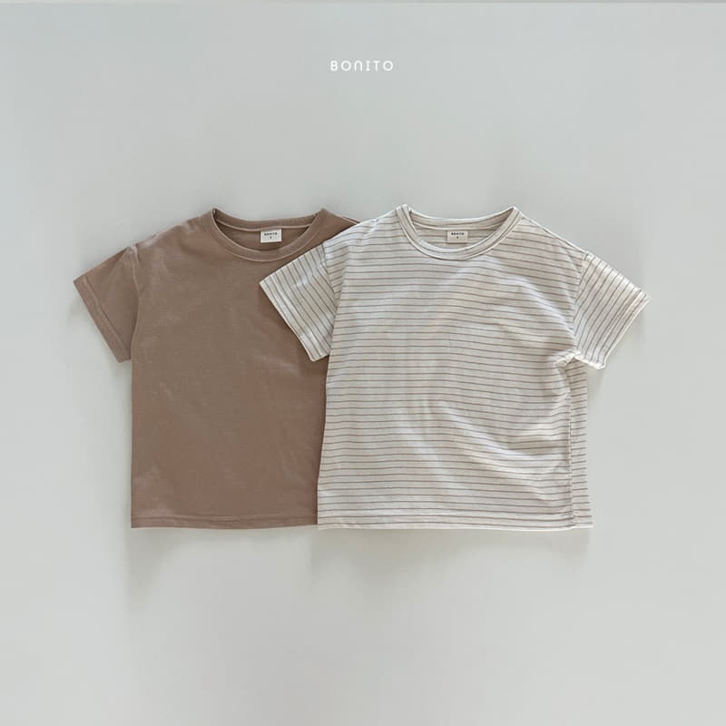 Bonito - Korean Baby Fashion - #babygirlfashion - 1+1 Base Tee - 3