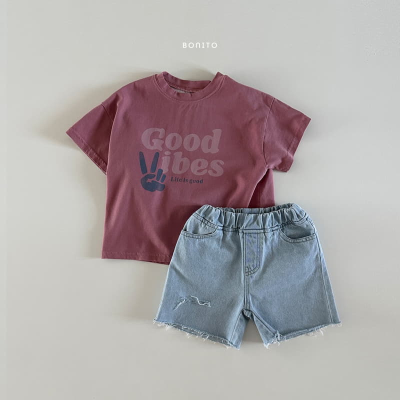 Bonito - Korean Baby Fashion - #babygirlfashion - Good Vibe Tee - 8