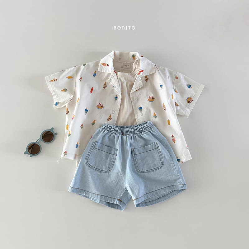 Bonito - Korean Baby Fashion - #babygirlfashion - Ice Cream Shirts - 5