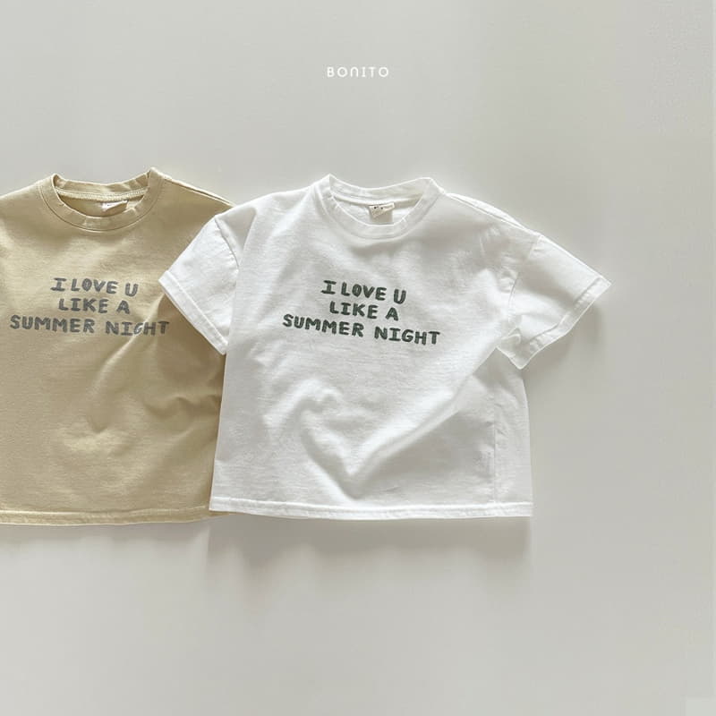 Bonito - Korean Baby Fashion - #babygirlfashion - Summer Night Tee