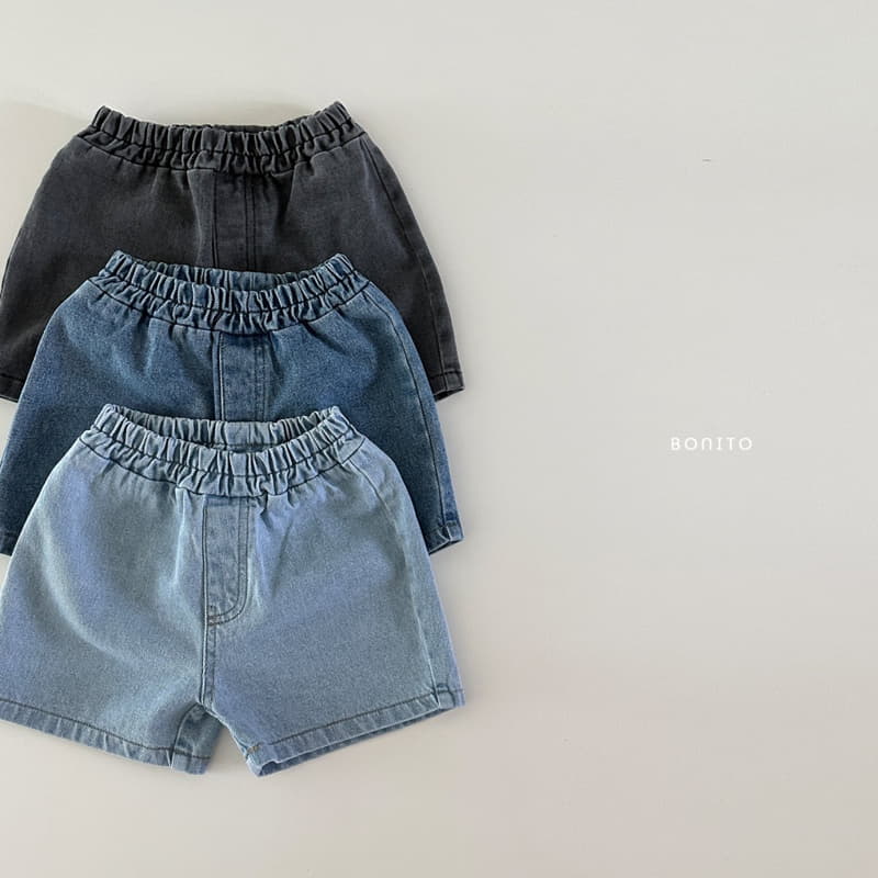 Bonito - Korean Baby Fashion - #babylifestyle - Denim Shorts