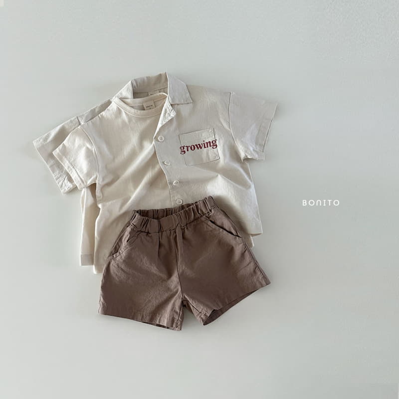 Bonito - Korean Baby Fashion - #babyoninstagram - Linen Shorts - 8