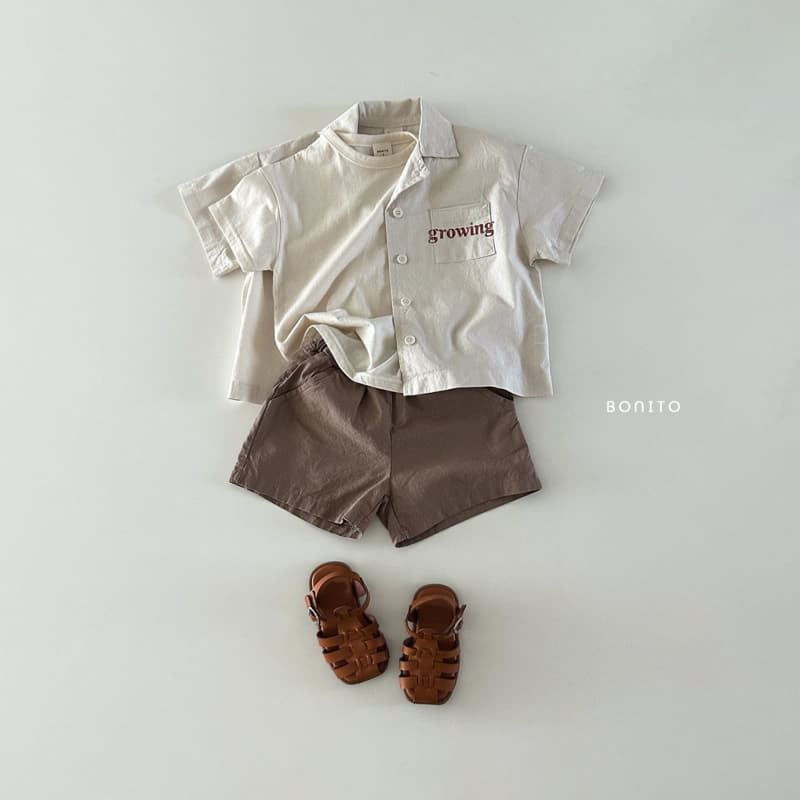 Bonito - Korean Baby Fashion - #babyootd - Linen Shorts - 9