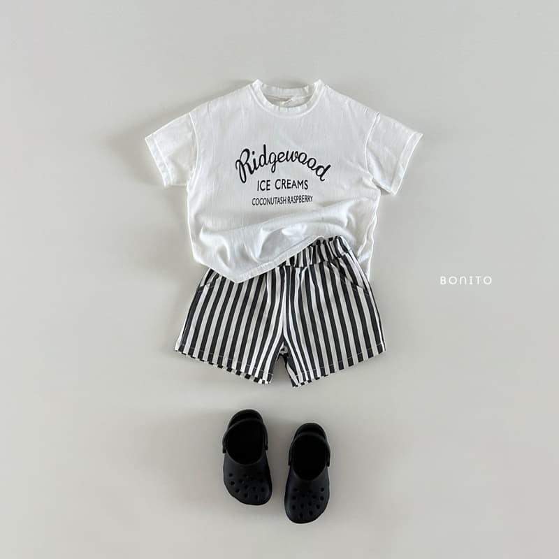 Bonito - Korean Baby Fashion - #babyoutfit - Span Stripes Shorts - 5