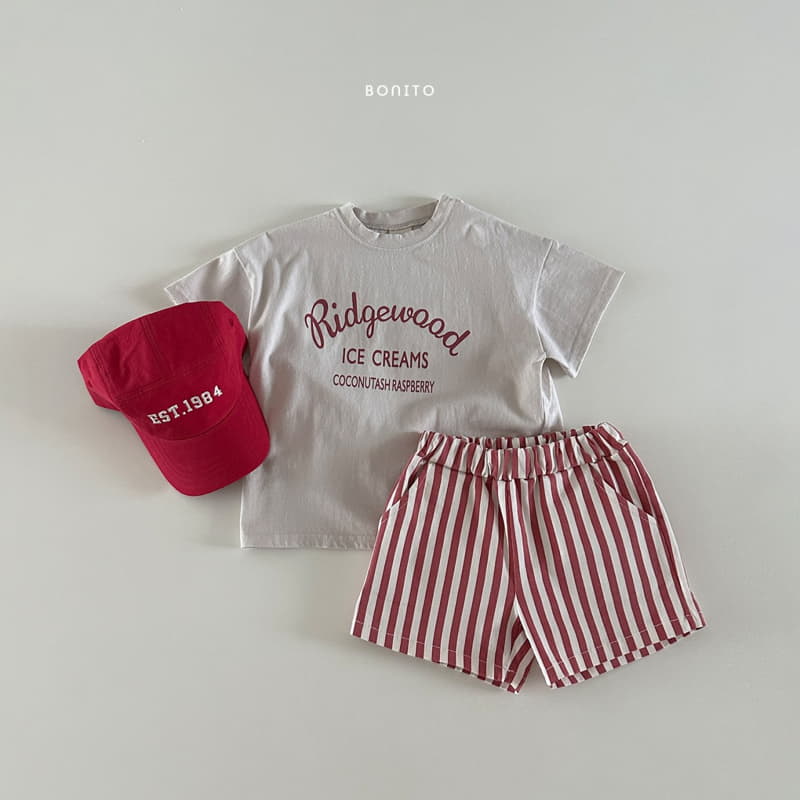 Bonito - Korean Baby Fashion - #babyoutfit - Span Stripes Shorts - 6