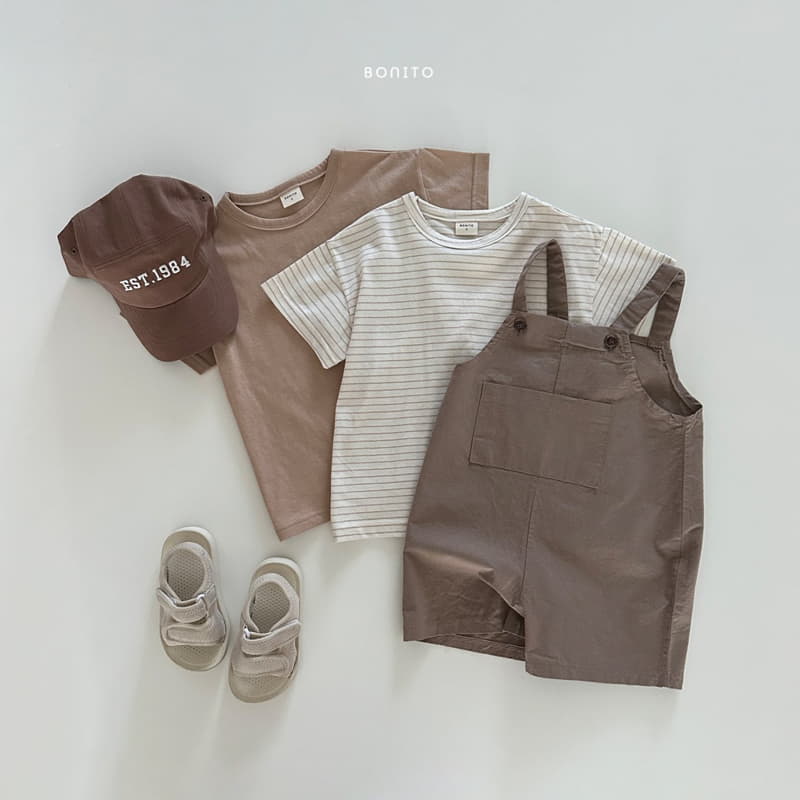 Bonito - Korean Baby Fashion - #babyoutfit - 1+1 Base Tee - 7