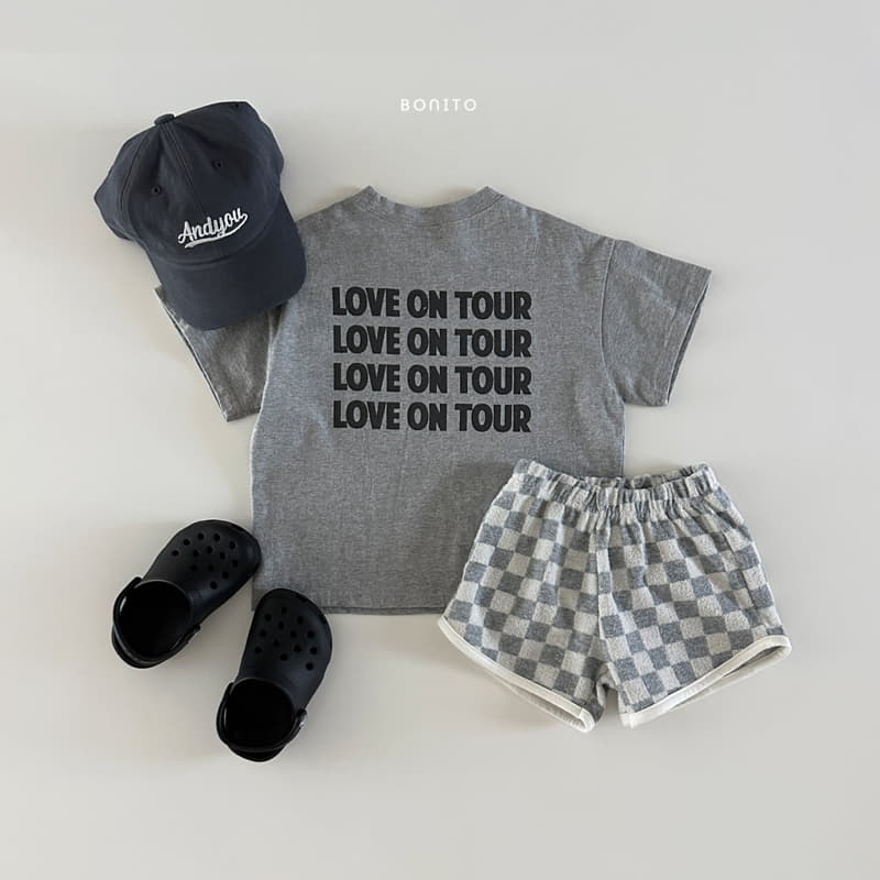 Bonito - Korean Baby Fashion - #babyoutfit - Love On Tee - 5