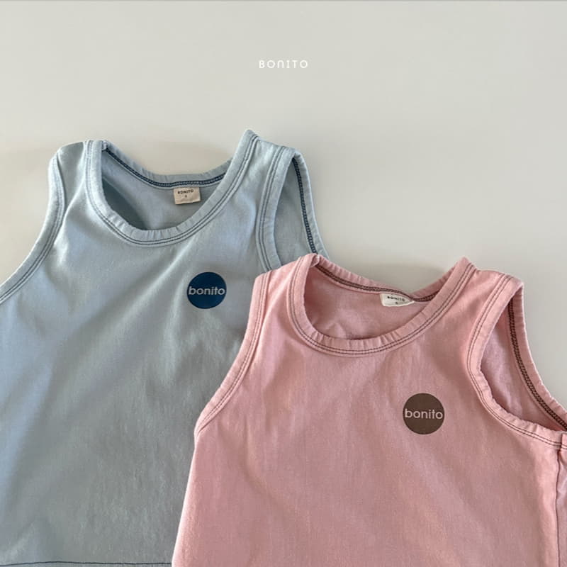 Bonito - Korean Baby Fashion - #babyoutfit - Circle Bonny Sleeveless - 3