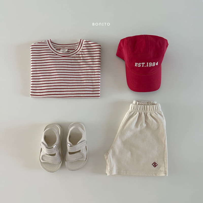 Bonito - Korean Baby Fashion - #babyoutfit - Loose Stripes Tee - 10