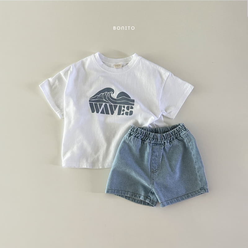 Bonito - Korean Baby Fashion - #babyootd - Denim Shorts - 4