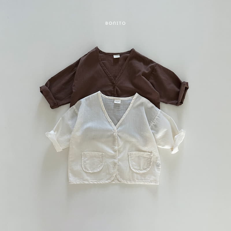 Bonito - Korean Baby Fashion - #onlinebabyboutique - Summer Cardigan