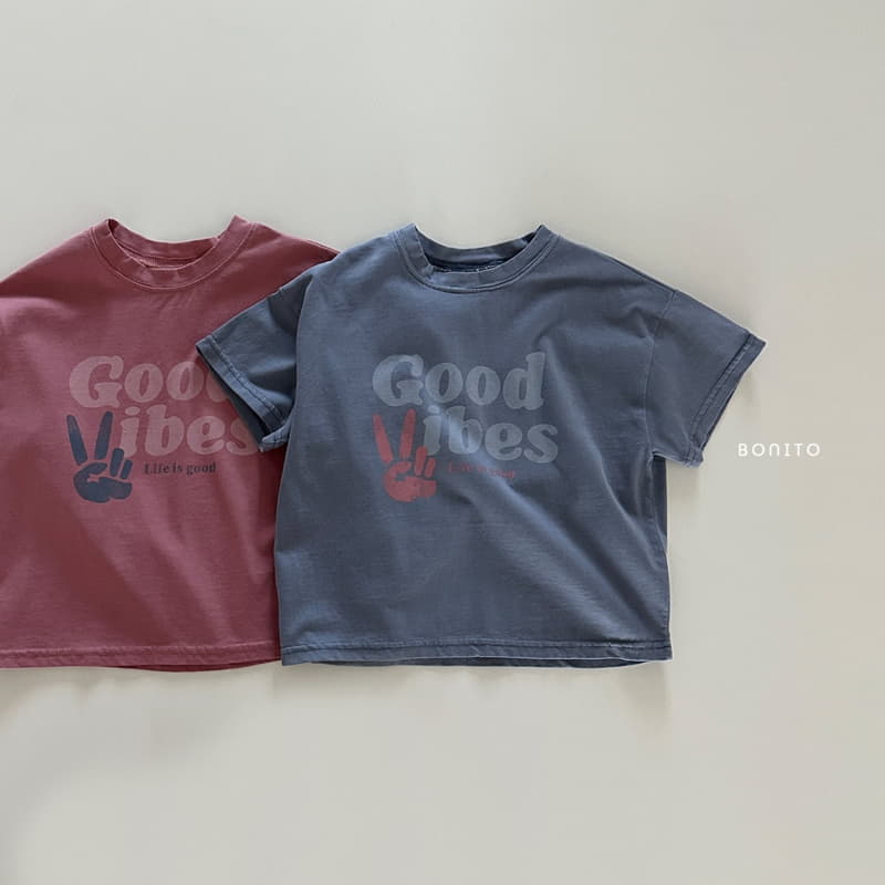 Bonito - Korean Baby Fashion - #onlinebabyshop - Good Vibe Tee