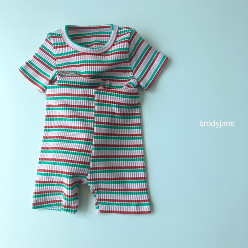 Brody Jane - Korean Children Fashion - #Kfashion4kids - Multi Stripes Easywear