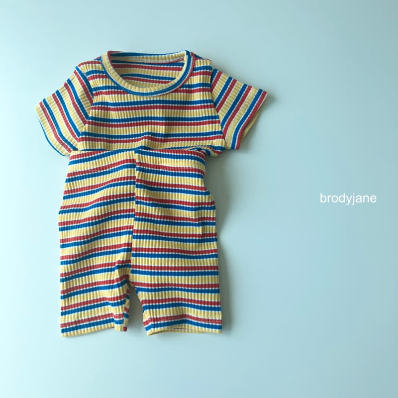 Brody Jane - Korean Children Fashion - #littlefashionista - Multi Stripes Easywear - 2