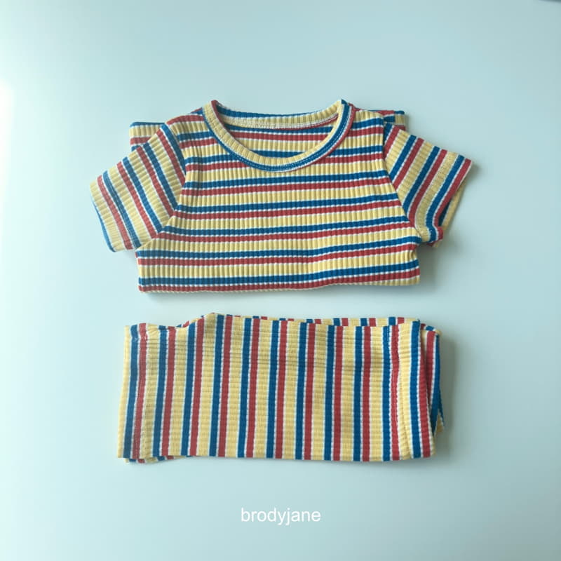 Brody Jane - Korean Children Fashion - #magicofchildhood - Multi Stripes Easywear - 4